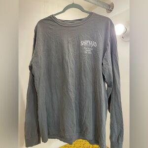 Shipyard Brewing Comfort Colors Slate Long Sleeve Unisex Tee